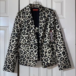 Leopard Print Jacket XS NWT